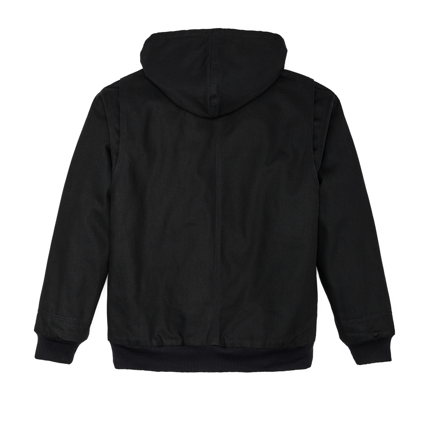 Alternate view of the Filson Worksmith Insulated Bomber Jacket - Black