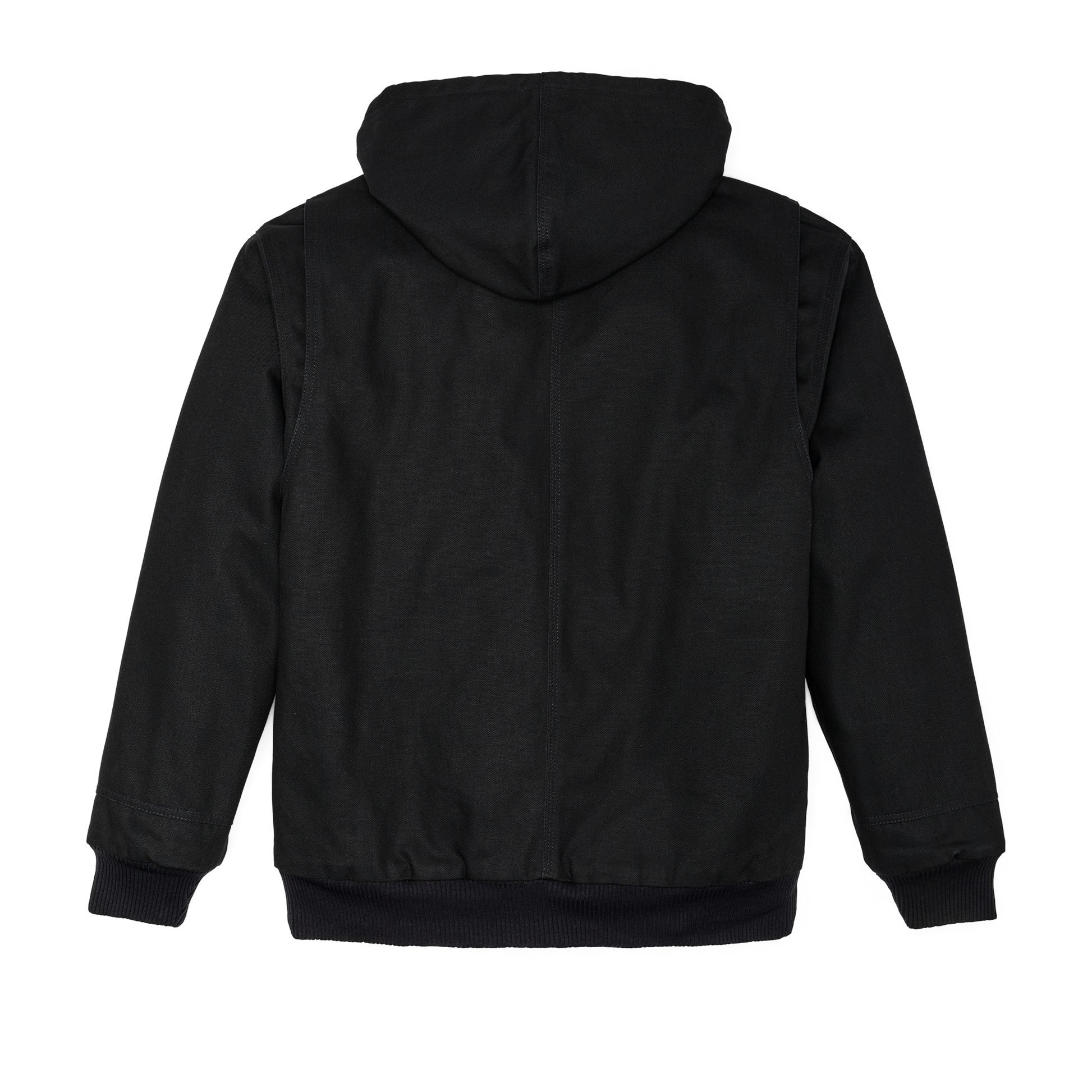 Alternate view of the Filson Worksmith Insulated Bomber Jacket - Black