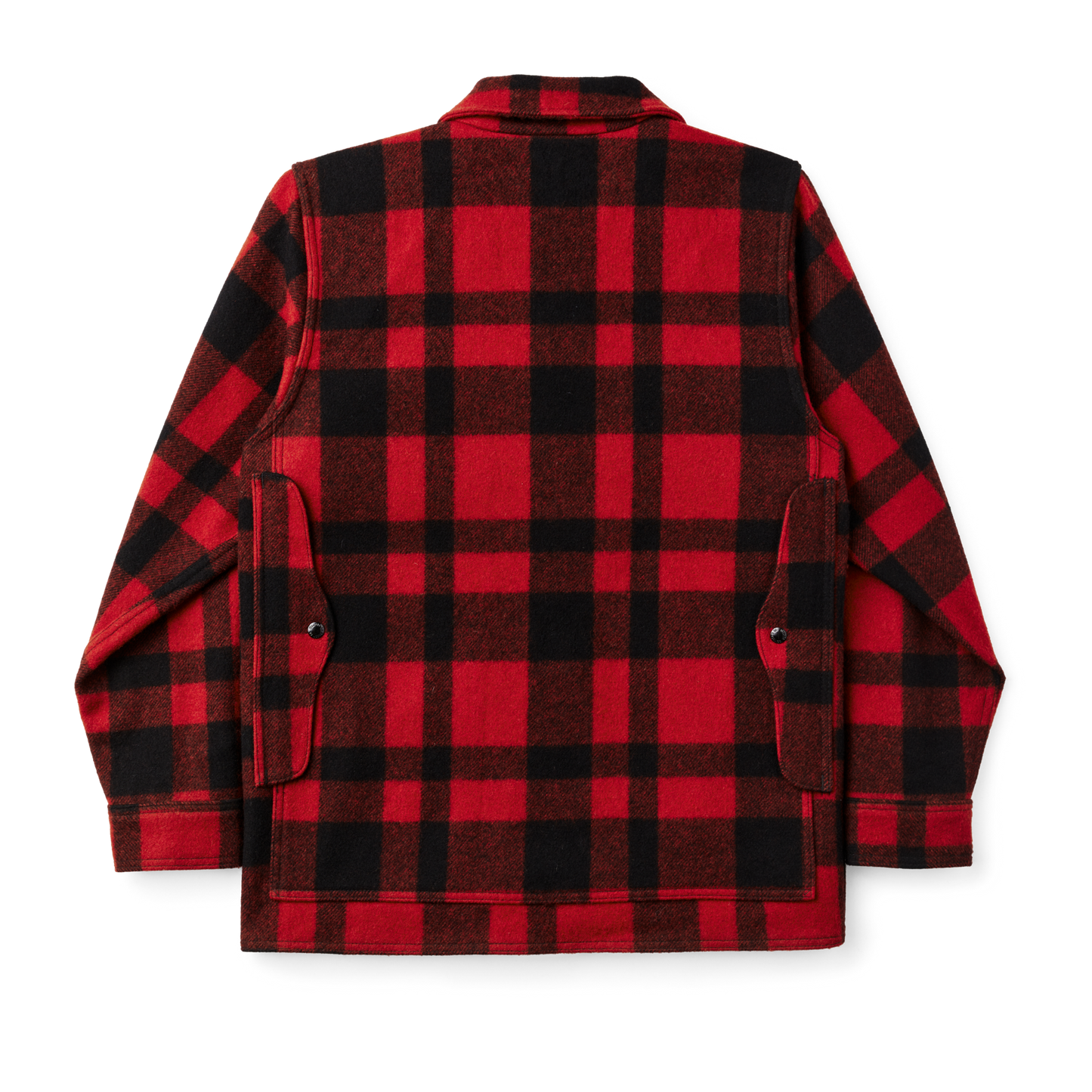 Alternate view of the Filson Mackinaw Wool Cruiser Jacket - Red/black Plaid