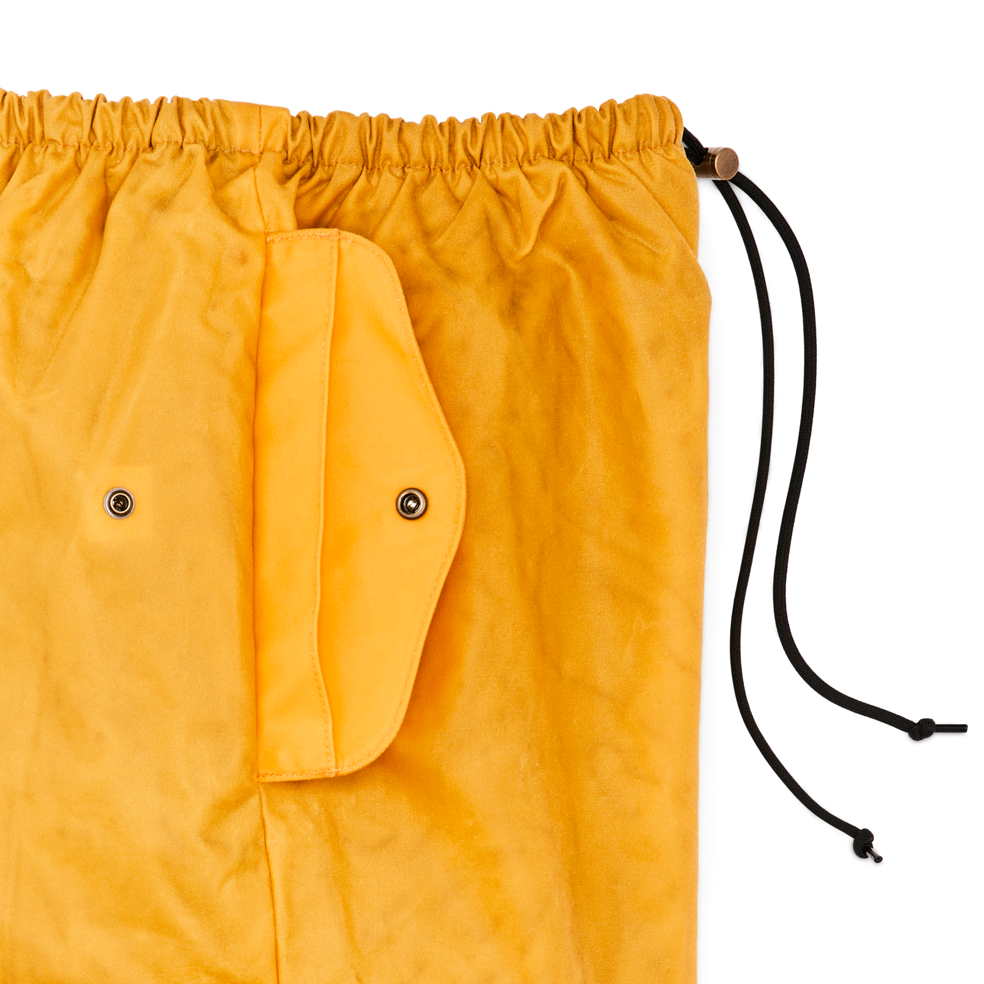 Alternate view of the Filson Foul Weather Rain Pants  - Larch Gold