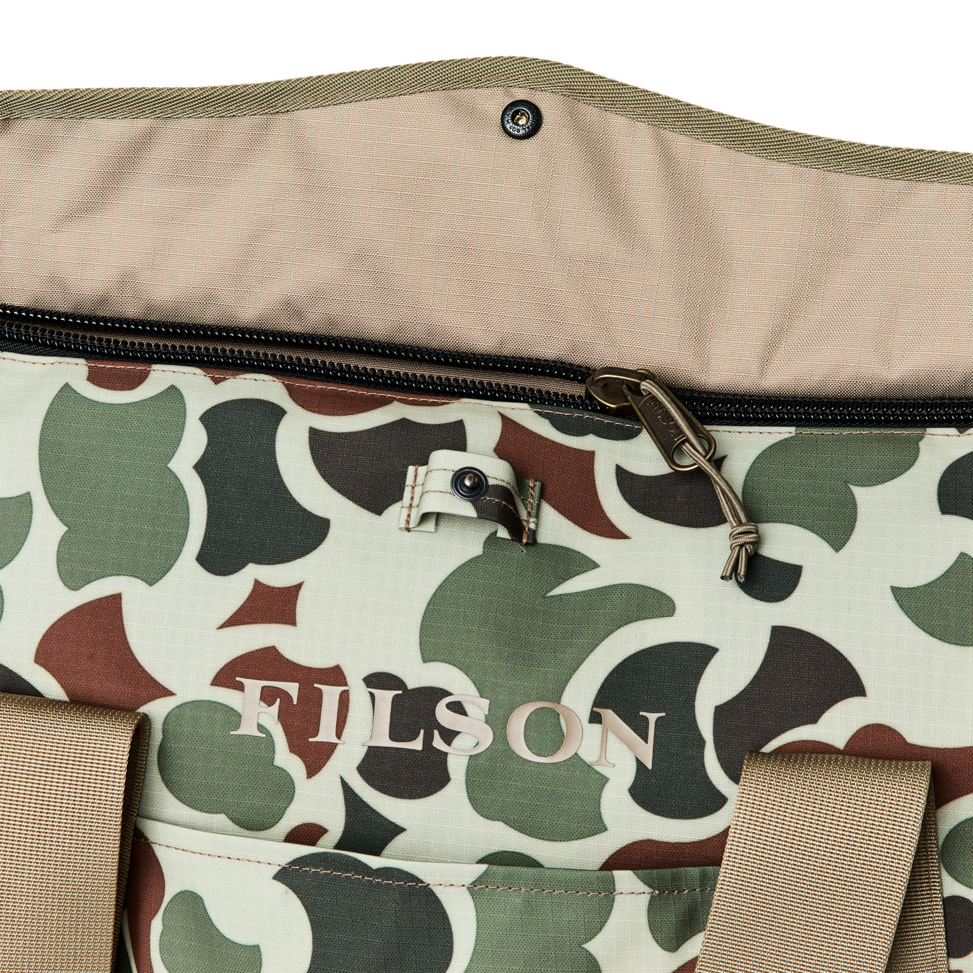 Alternate view of the Filson Scout Tote Bag - Shrub Camo / Canteen / Covert