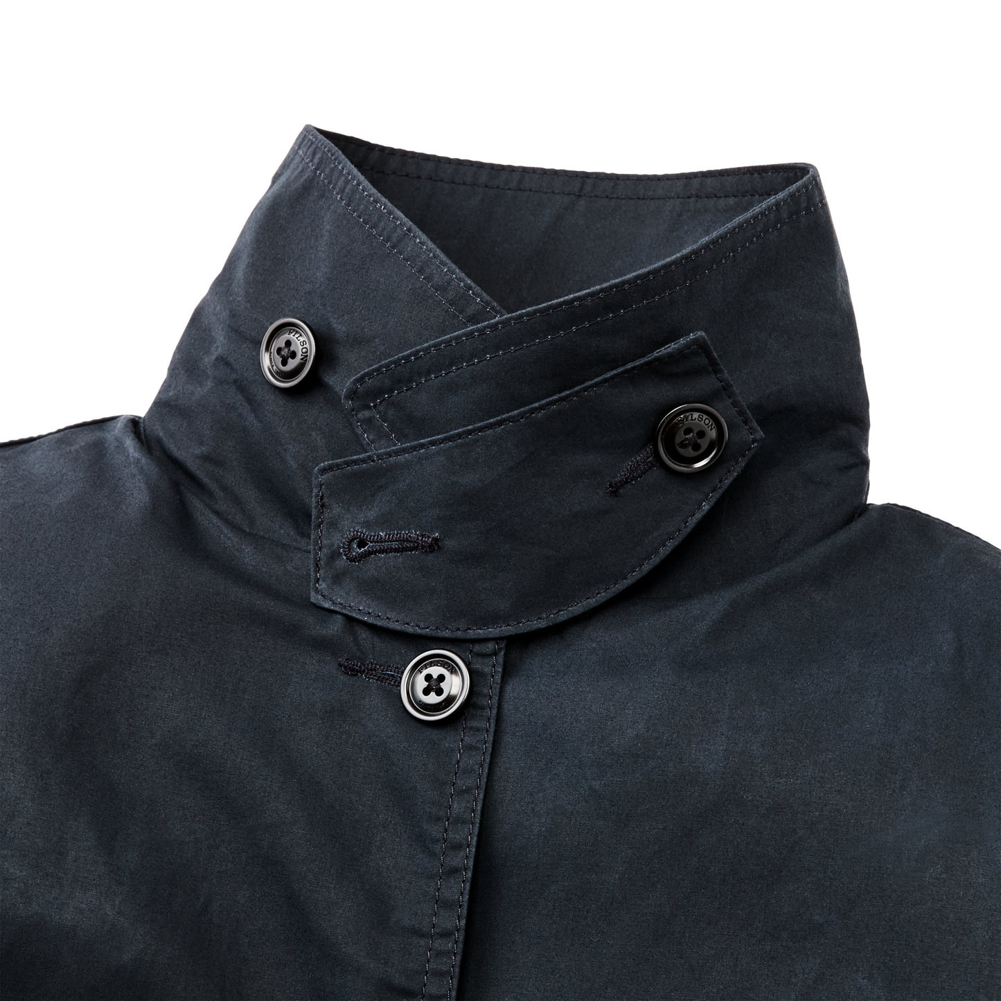 Alternate view of the Filson Women's Ranger Raincoat - Navy