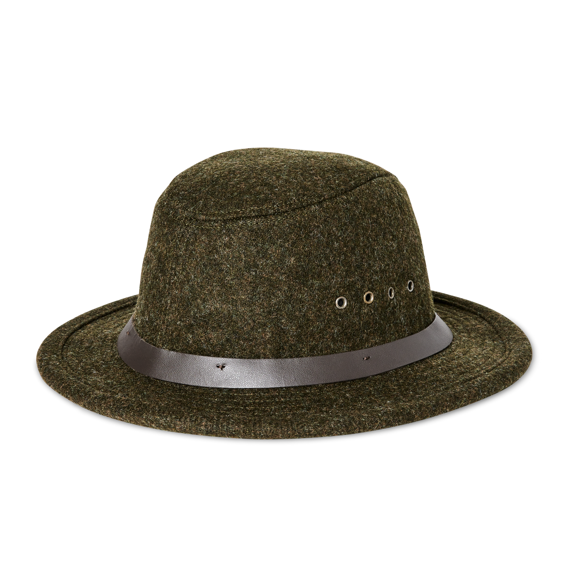 Alternate view of the Filson Wool Packer Hat - Forest Green