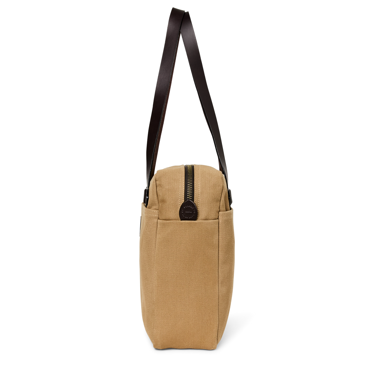 Alternate view of the Filson Rugged Twill Small Zipper Tote Bag - Tan