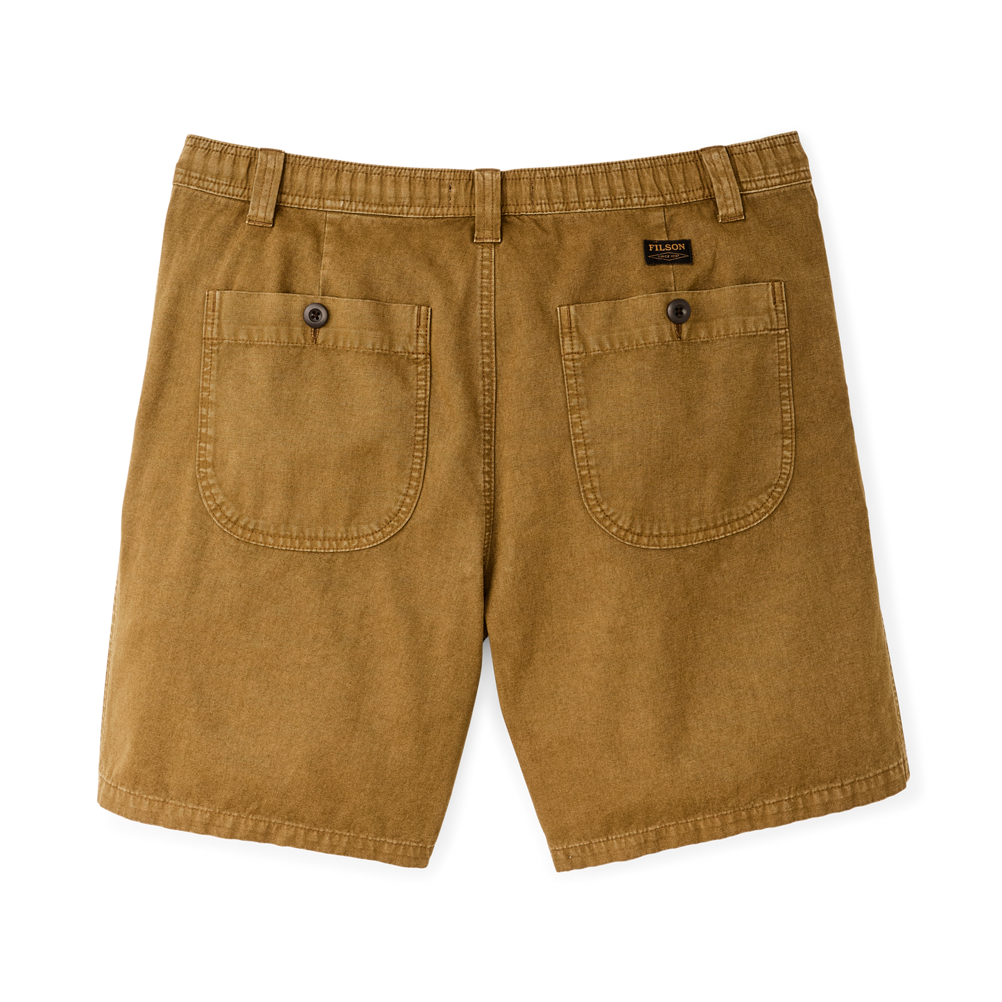 Alternate view of the Filson Oakville Canvas Shorts - Bronze Brown