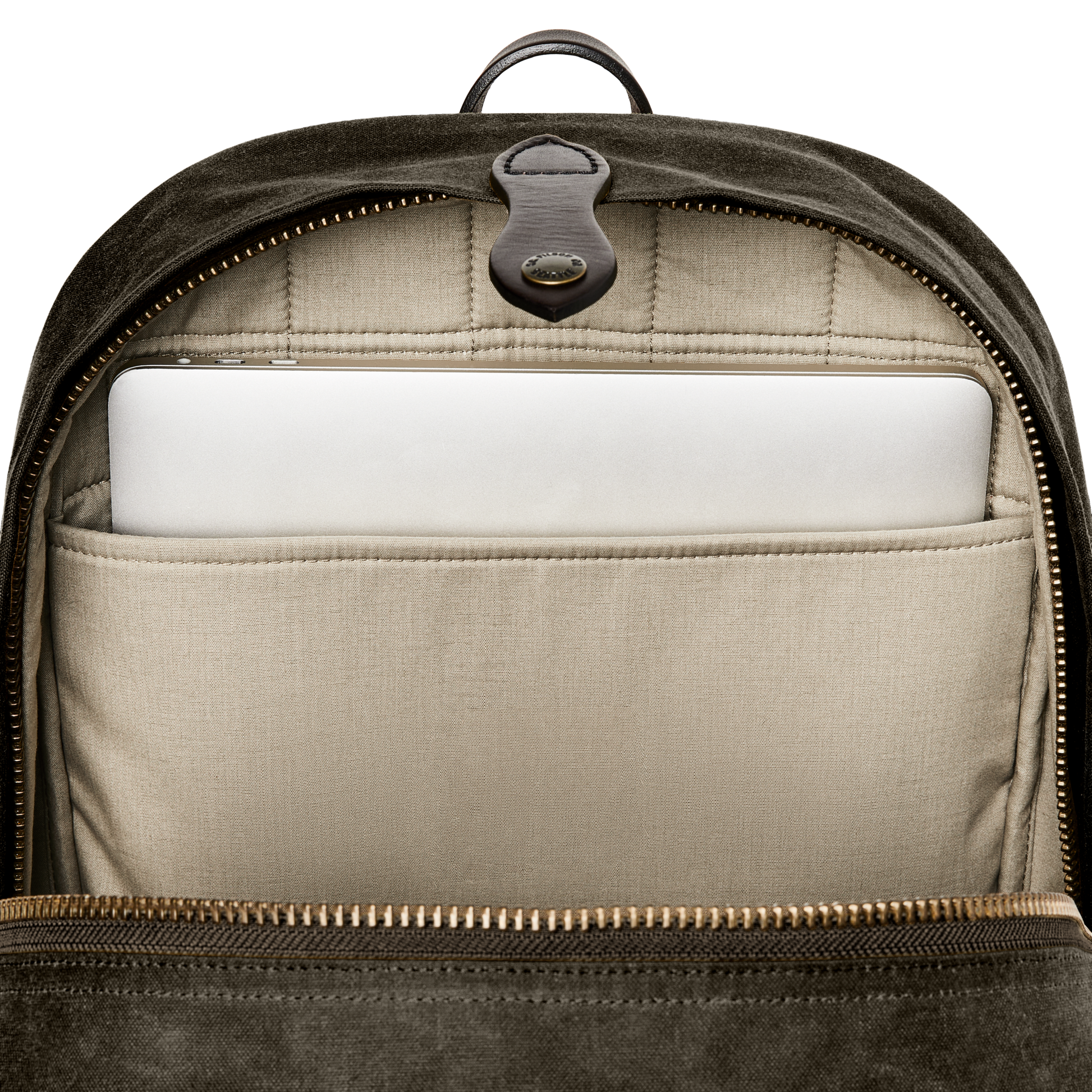 Alternate view of the Filson Journeyman Backpack - Otter Green