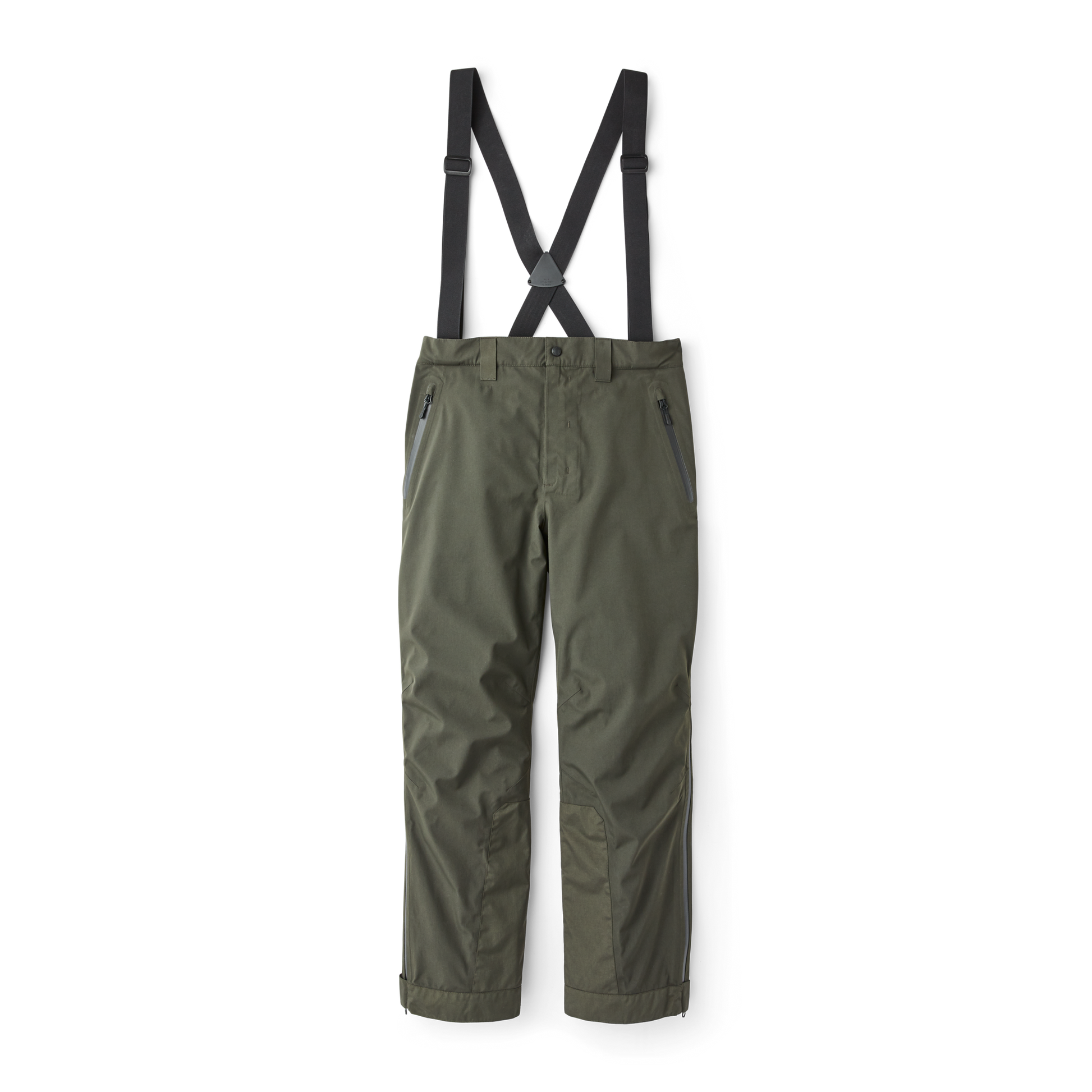 Front-facing image of the Filson Skagit Rain Pants  - Peat