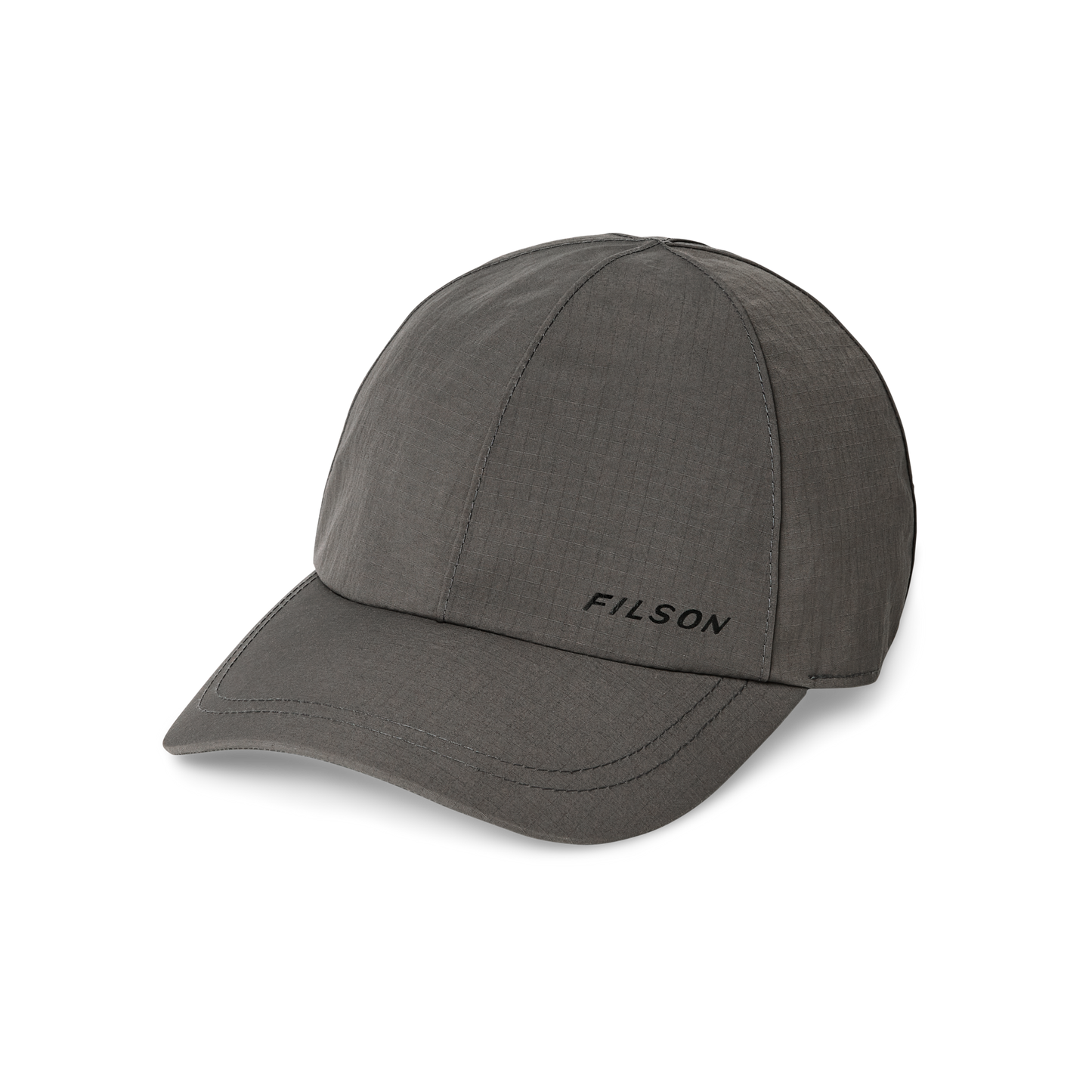 Front-facing image of the Filson Swiftwater Rain Cap - Raven