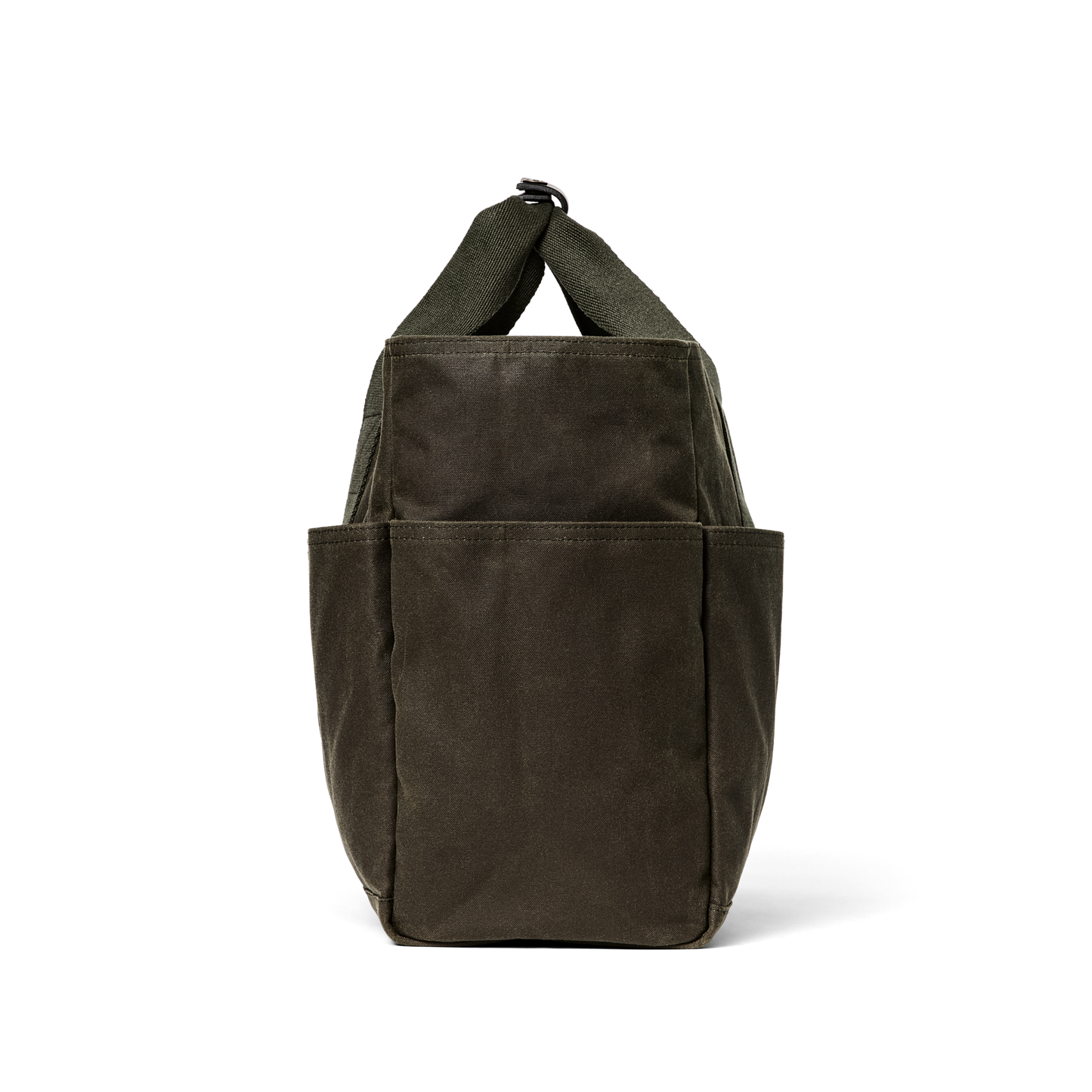 Alternate view of the Filson Tin Cloth Open Supply Tote - Otter Green