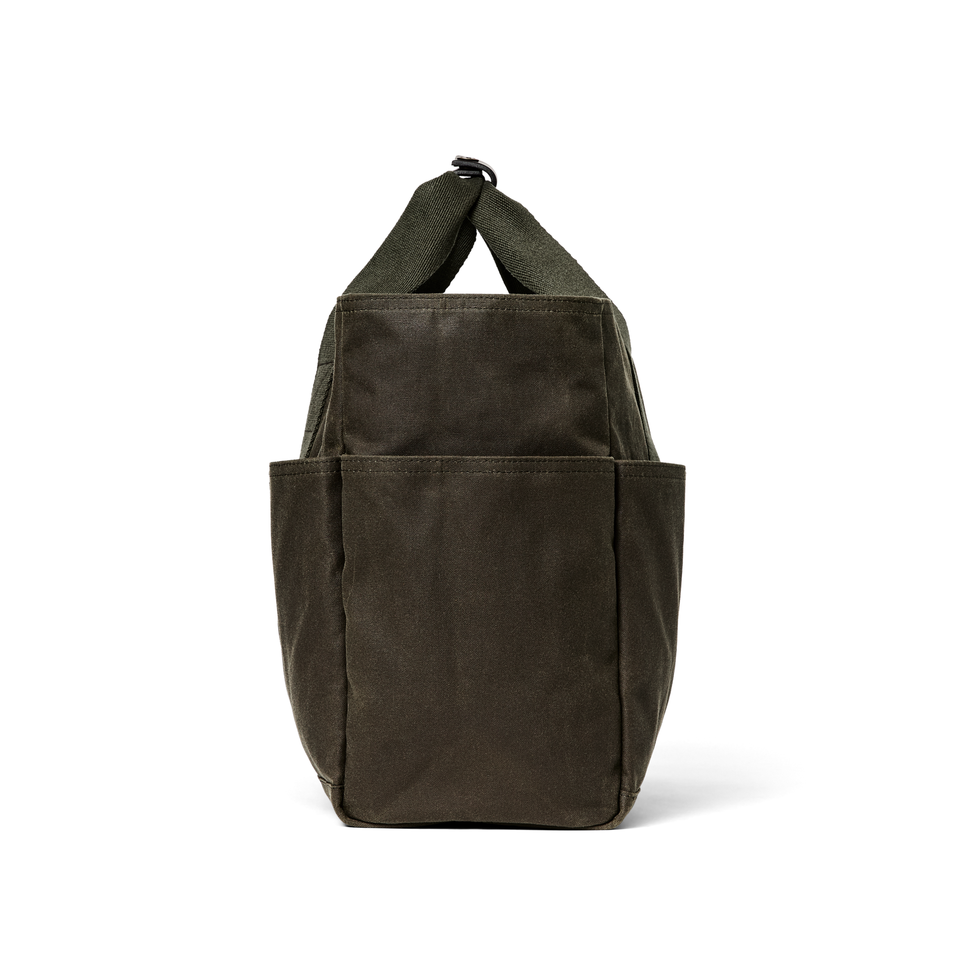 Alternate view of the Filson Tin Cloth Open Supply Tote - Otter Green