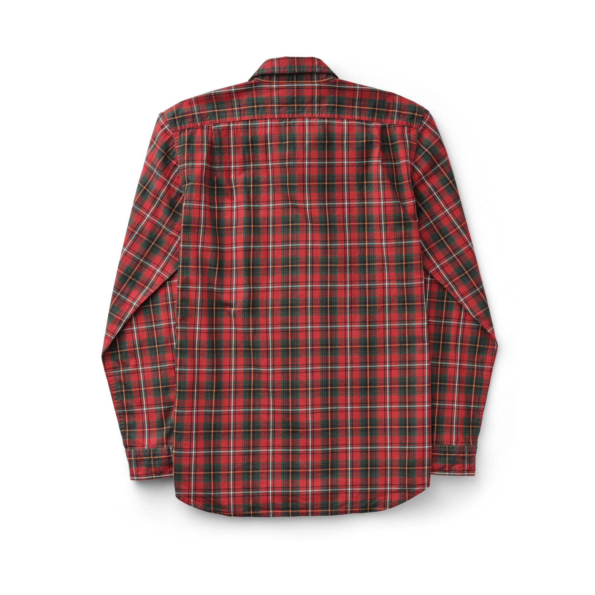 Alternate view of the Filson Wildwood Shirt - Red/black/flame Plaid