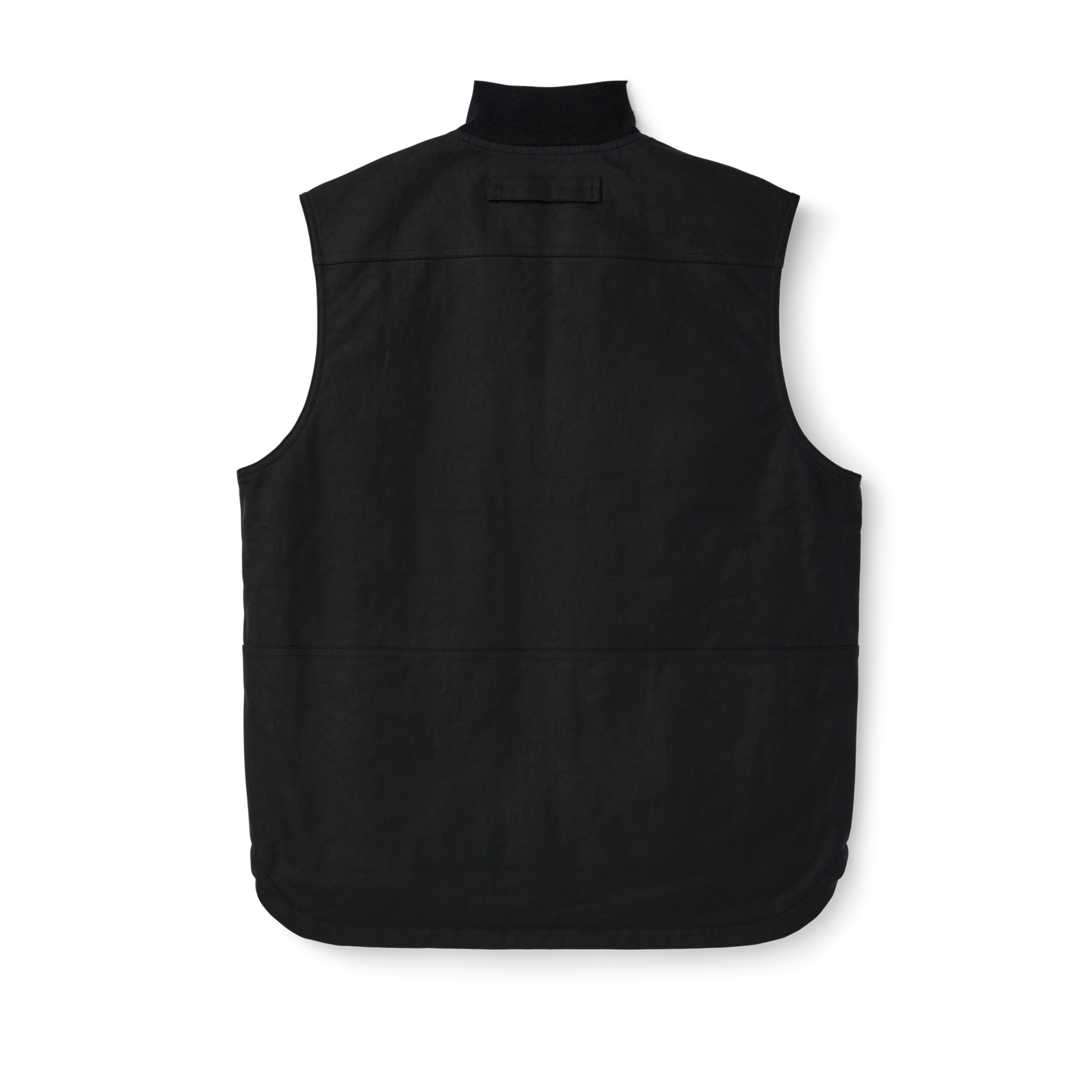 Alternate view of the Filson Tin Cloth Insulated Work Vest - Black