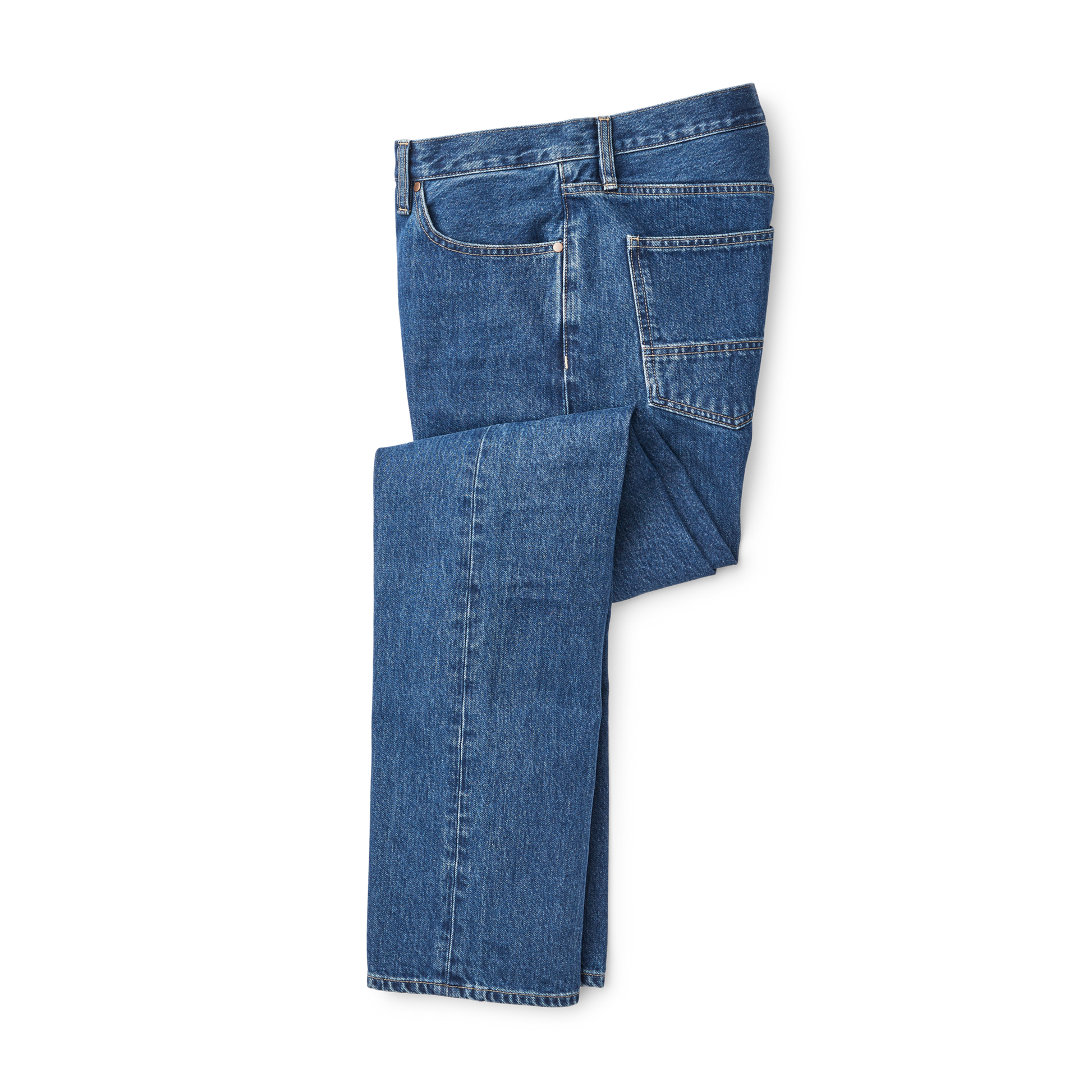 Alternate view of the Filson Rail-splitter Jeans - Medium Indigo