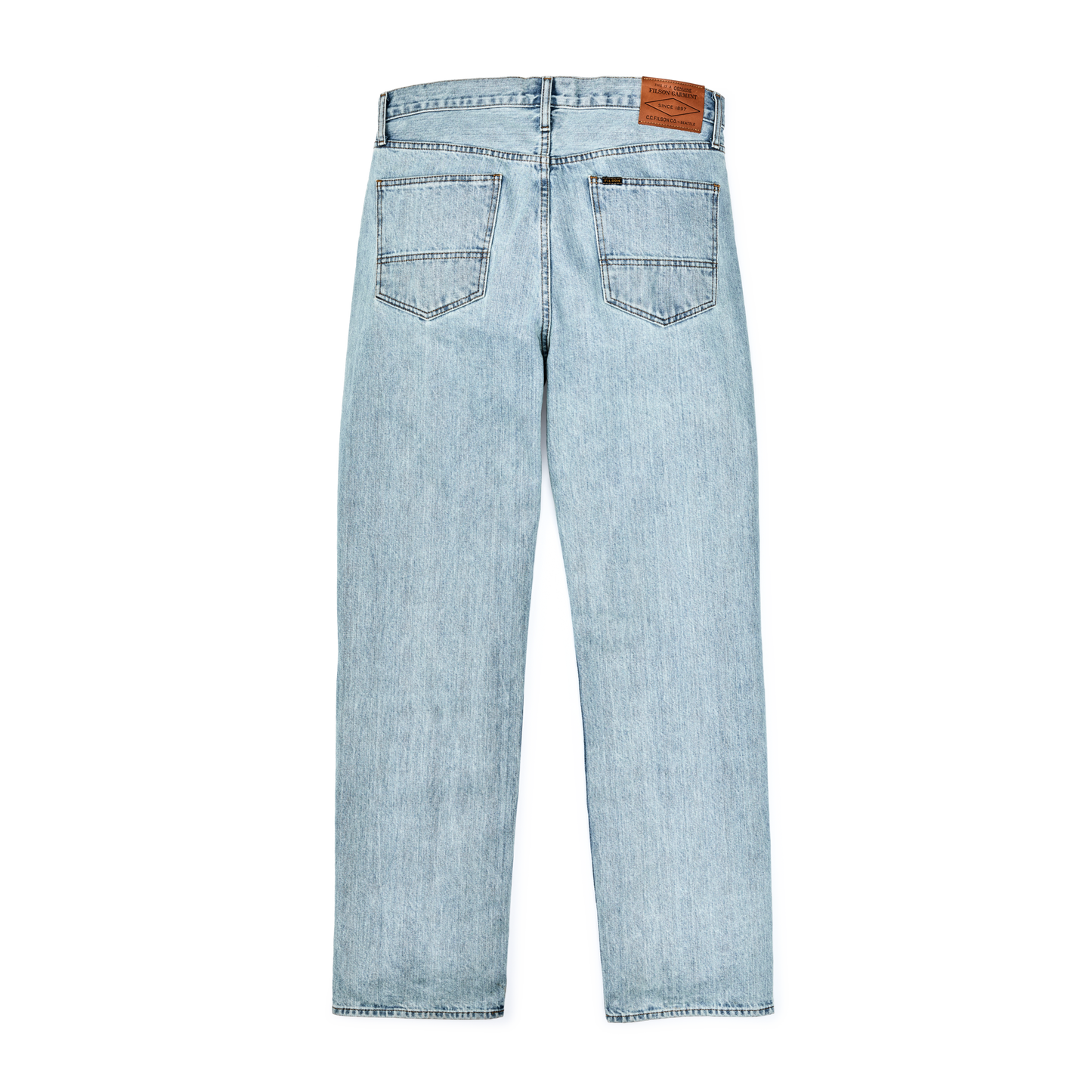 Alternate view of the Filson Husky Jeans - Light Indigo