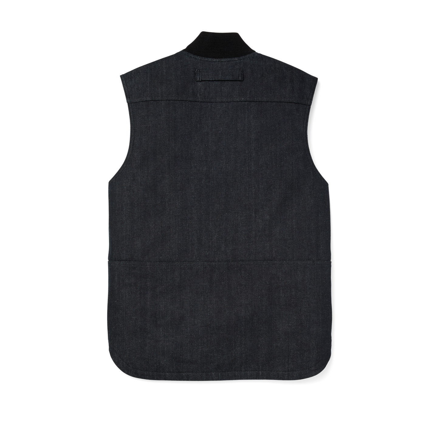 Alternate view of the Filson Denim Insulated Work Vest - Raw Indigo