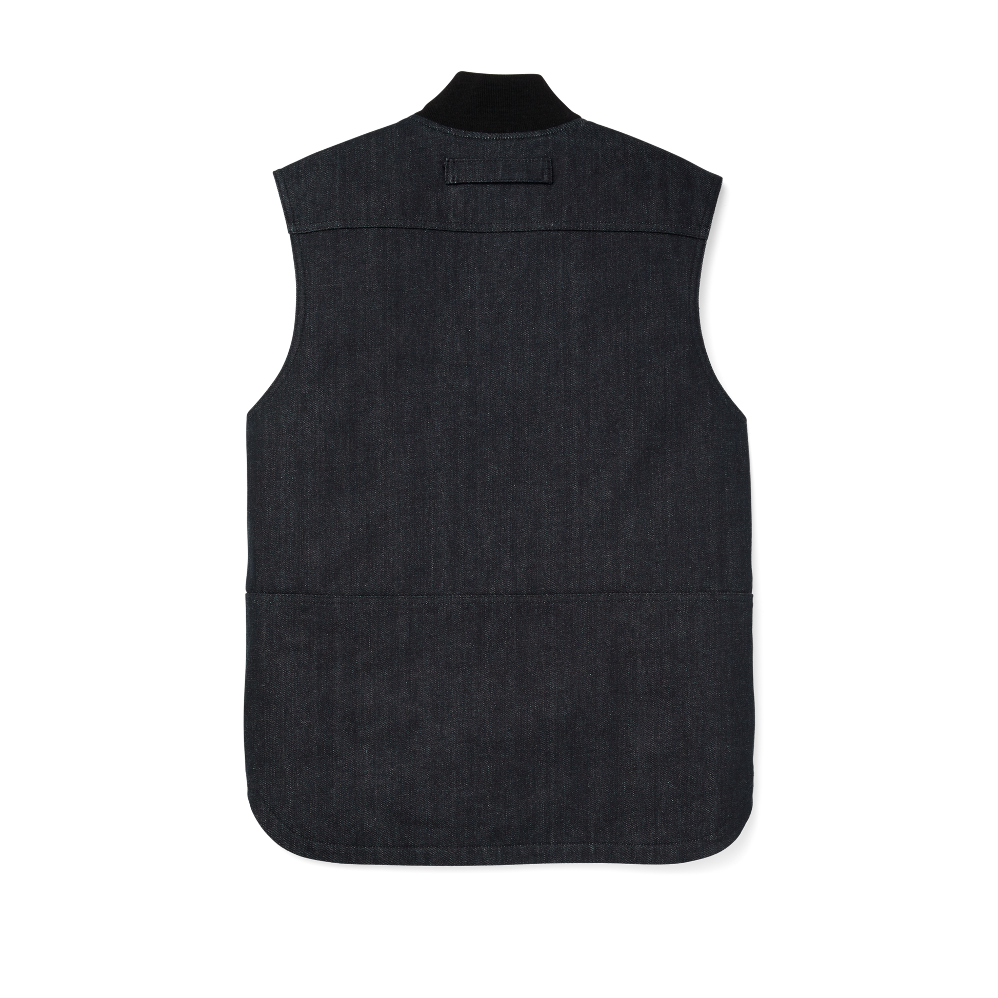 Alternate view of the Filson Denim Insulated Work Vest - Raw Indigo