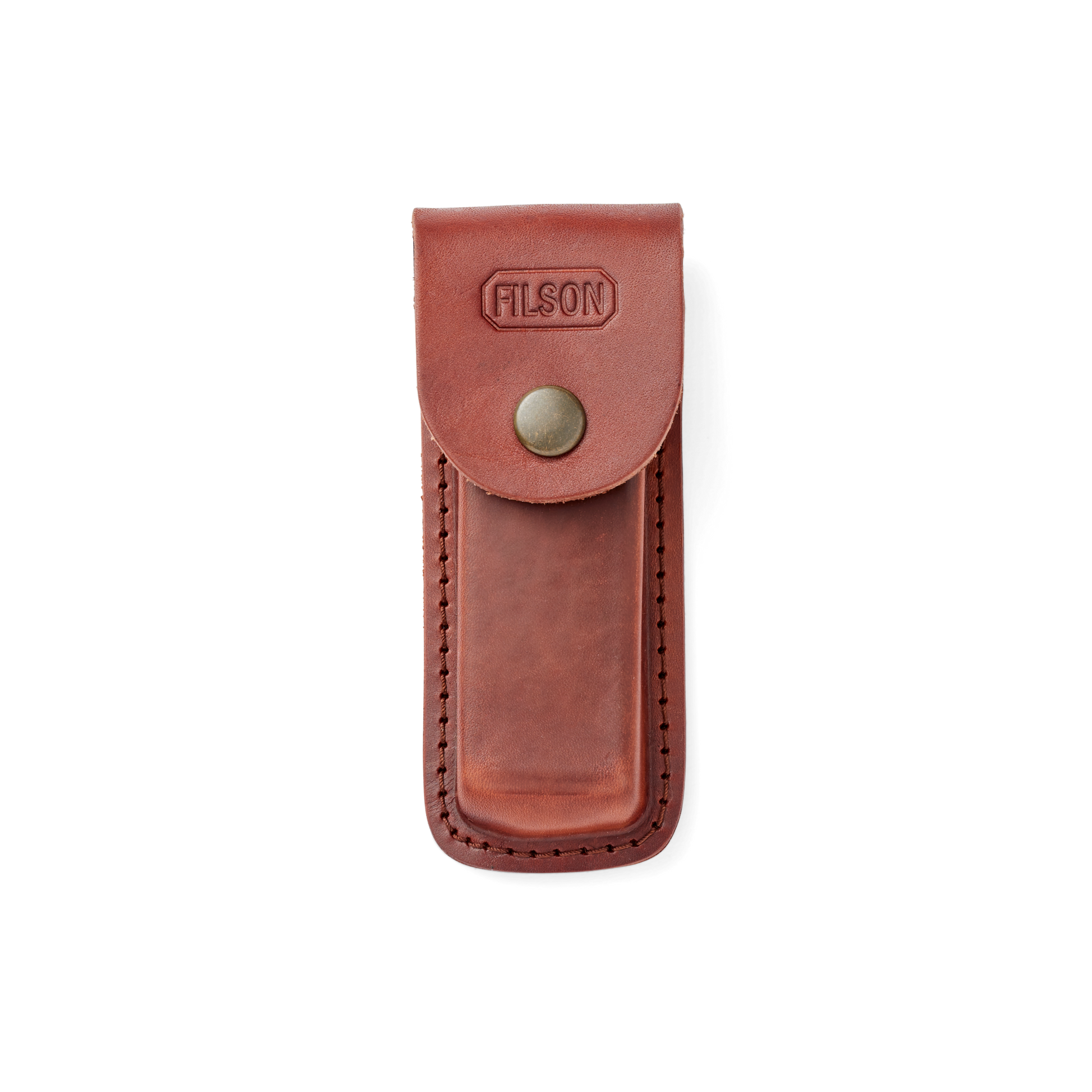 Alternate view of the Filson Mesquite Professional Lockback Knife - Brown